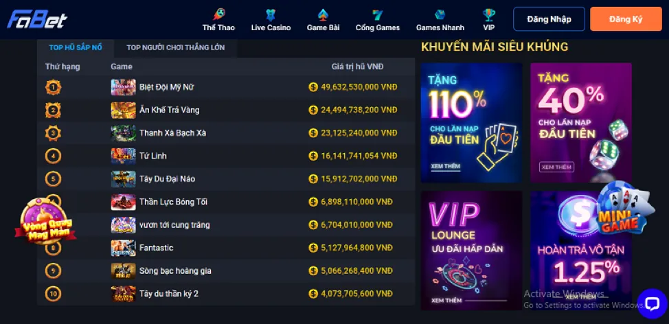 Khuyến mãi chào mừng 89bet9911